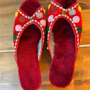 Colorful Embellished Women's Shoes